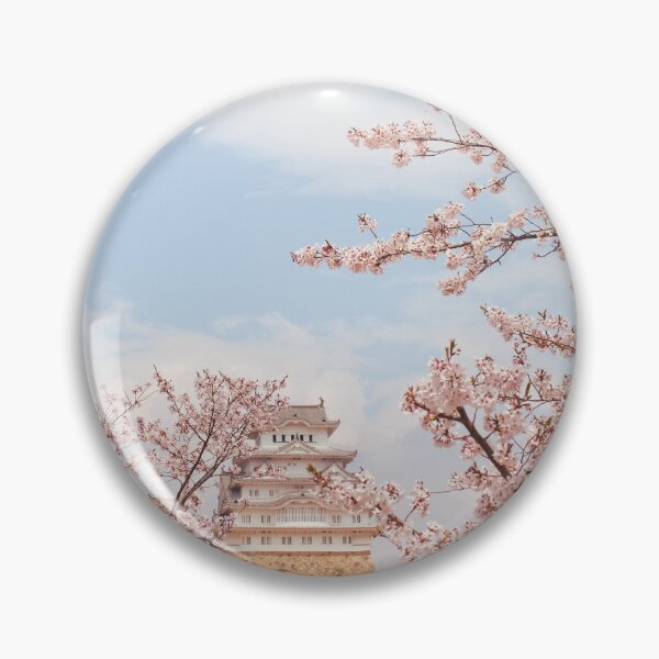 Item preview, Himeji Castle Hidden Behind Blooming Sakura designed and sold by meghan-98.