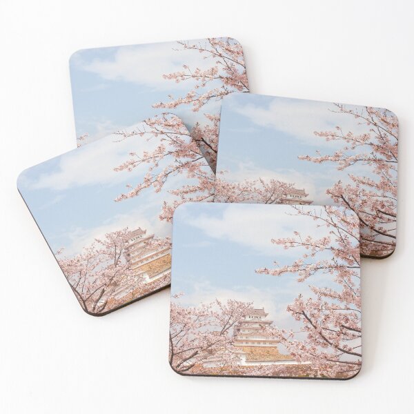 Item preview, Himeji Castle Hidden Behind Blooming Sakura designed and sold by meghan-98.
