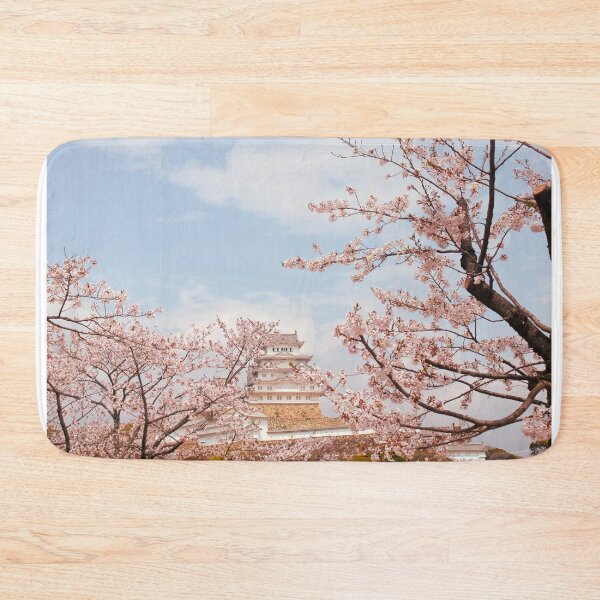 Item preview, Himeji Castle Hidden Behind Blooming Sakura designed and sold by meghan-98.