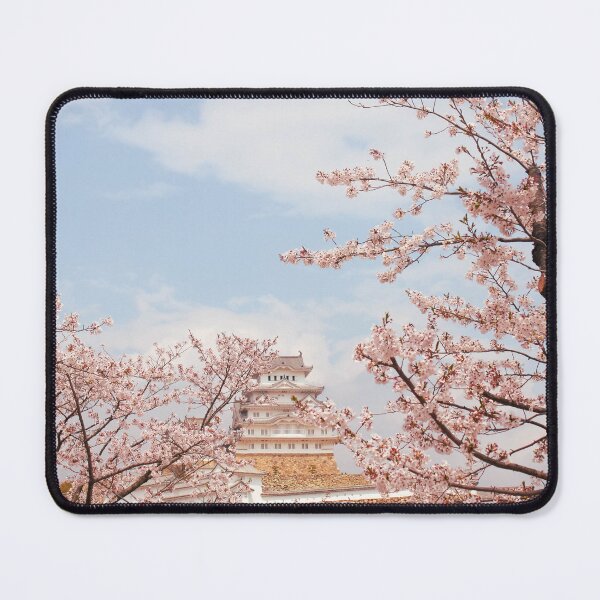 Item preview, Himeji Castle Hidden Behind Blooming Sakura designed and sold by meghan-98.