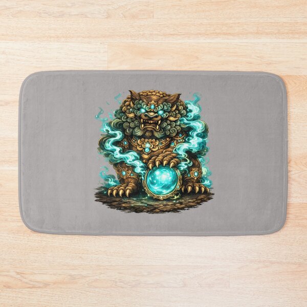 Item preview, Guardian Lion Turquoise Arcane Energy designed and sold by HOPPER420.