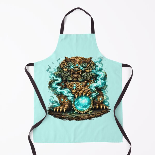 Item preview, Guardian Lion Turquoise Arcane Energy designed and sold by HOPPER420.