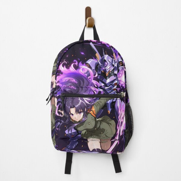 Item preview, Misato Katsuragi Neon Genesis Evangelion Glowing Purple Power designed and sold by SuperTeamCanada.