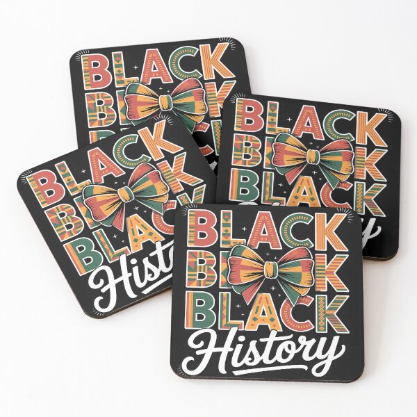 Item preview,  Black History Coquette Bow African American Pride designed and sold by fferomananul.