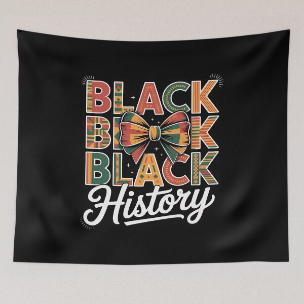 Item preview,  Black History Coquette Bow African American Pride designed and sold by fferomananul.