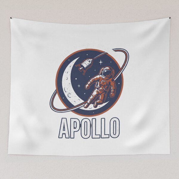 Item preview, Apollo Lunar Orbit Mission designed and sold by IllustrifyArts.