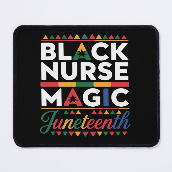 Item preview, Pride Black Nurse Magic Juneteenth Black History designed and sold by fferomananul.