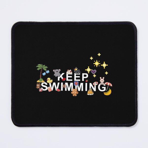 Item preview, Keep Swimming, Cute Keep Swimming Pets, Army Merch, Concert Tour designed and sold by HyphThonia.