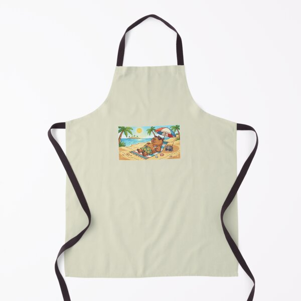Item preview, Capybara Sunbathing designed and sold by ArtfulSoules.