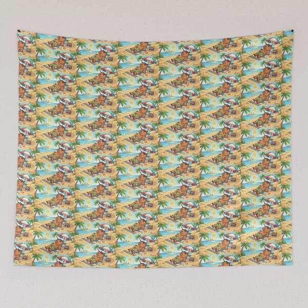 Item preview, Capybara Sunbathing designed and sold by ArtfulSoules.