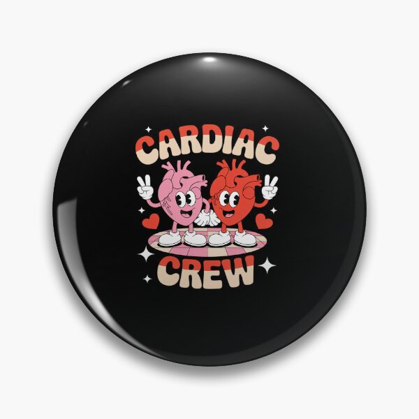 Item preview, Retro Cardiac Crew Nurse Valentine's Day Cardiology Nurses designed and sold by fferomananul.