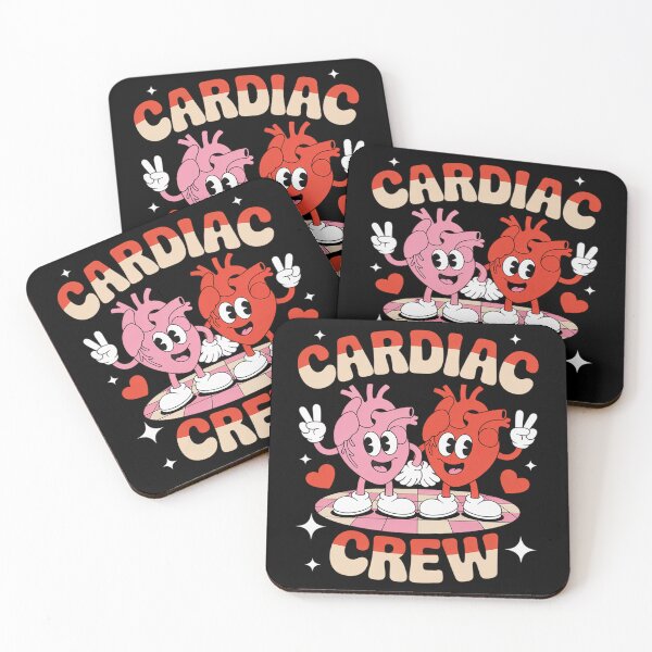 Item preview, Retro Cardiac Crew Nurse Valentine's Day Cardiology Nurses designed and sold by fferomananul.