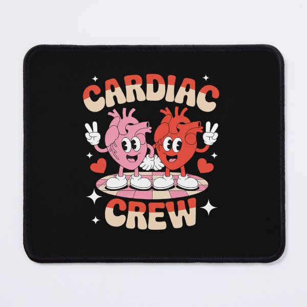 Item preview, Retro Cardiac Crew Nurse Valentine's Day Cardiology Nurses designed and sold by fferomananul.