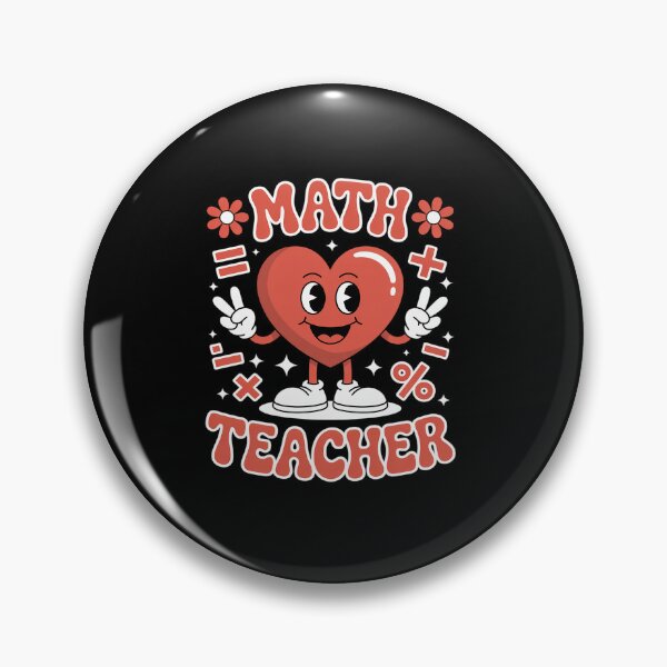 Item preview, Math Teacher Valentine's Day Heart Mathematic  designed and sold by fferomananul.