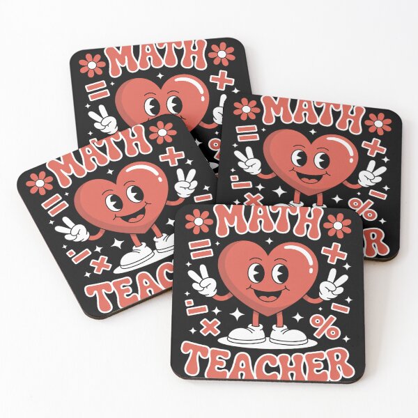 Item preview, Math Teacher Valentine's Day Heart Mathematic  designed and sold by fferomananul.