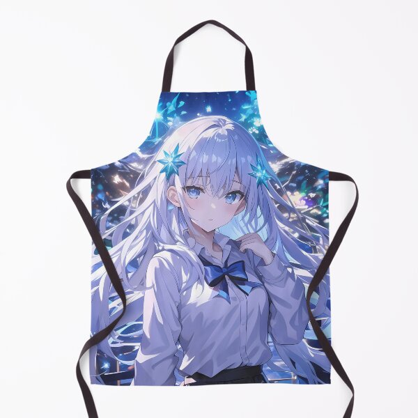 Item preview, Tobiichi Origami Date A Live Winter Snowflakes Blue Glow Serene School Look designed and sold by SuperTeamCanada.