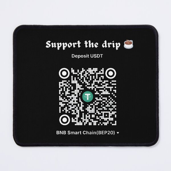 Item preview, Buy Me a Coffee – Crypto QR Code designed and sold by Dakson Design - Fantasy Art.