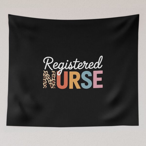 Item preview, RN Nurse Leopard Print Registered Nurse Nursing School designed and sold by fferomananul.