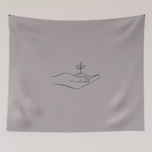 Item preview, “Plant a Better World Minimal Line Art Eco Friendly Nature T-Shirt” designed and sold by Ram910.