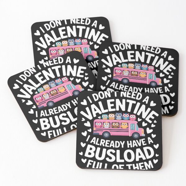 Item preview, School Bus Driver Valentine's Day designed and sold by fferomananul.