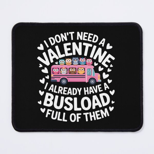 Item preview, School Bus Driver Valentine's Day designed and sold by fferomananul.