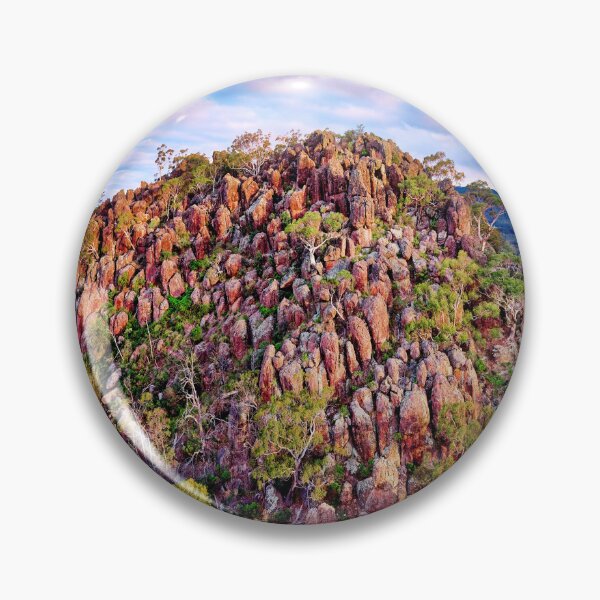 Item preview, Hanging Rock Formation - Newham Macedon Ranges Victoria - Sunset Glow designed and sold by Adam Gormley.