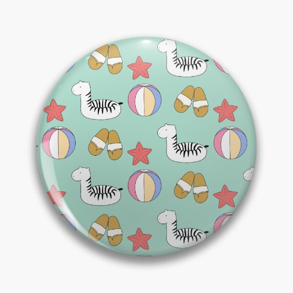 Item preview, Beach Day Summer Essentials Cute Illustration Set designed and sold by ubborn.
