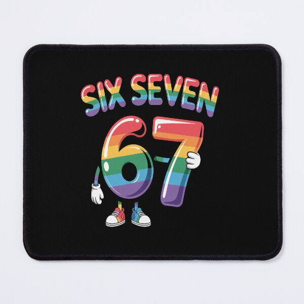 Item preview, 67 LGBT Pride Month LGBTQ Six Seven Flag Gay Lesbian designed and sold by fferomananul.