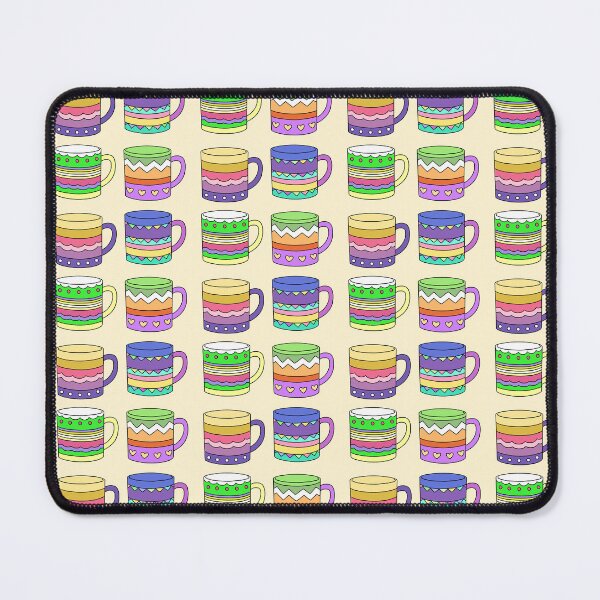 Item preview, Colorful Hand-Drawn Patterned Mug Cup Collection designed and sold by ubborn.