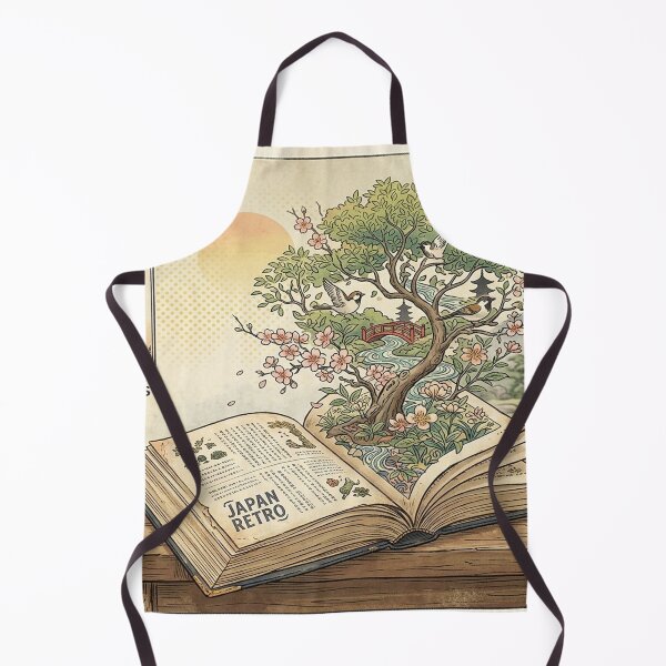 Item preview, Vintage Japanese Retro-Book&Tree designed and sold by DinsignStudio.