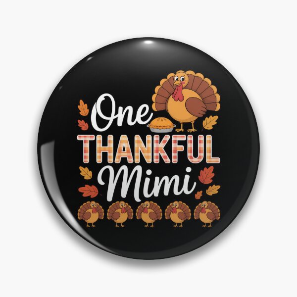 Item preview, One Thankful Mimi Thankgiving Day Grandma Family Lover designed and sold by PunkNation-Arts.