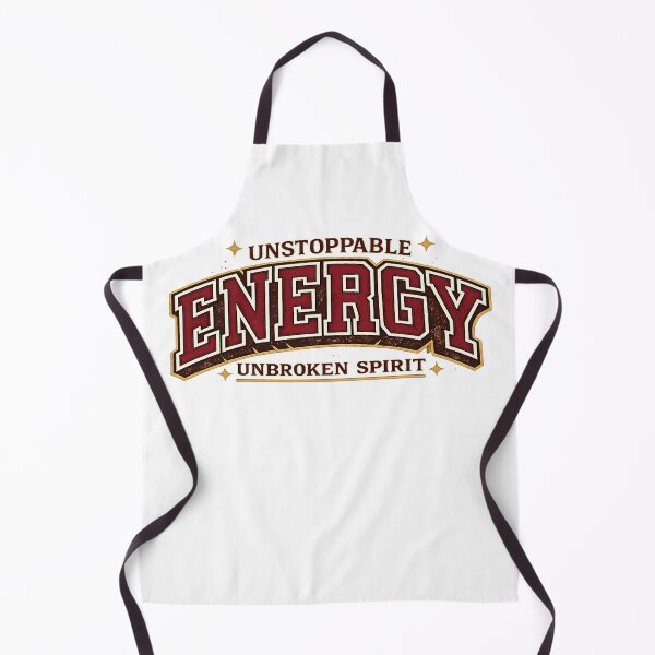 Item preview, Unstoppable Energy Unbroken Spirit Vintage Varsity Motivation Design designed and sold by TheAllInStore.