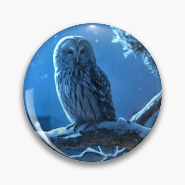 Item preview, Snowy Owl in the Night designed and sold by ArtfulSoules.