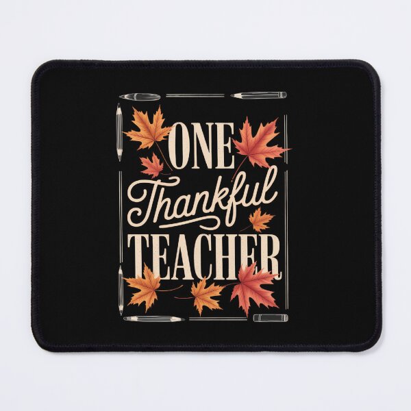 Item preview, One Thankful Teacher Fun Turkey Thanksgiving Family Graphic designed and sold by PunkNation-Arts.