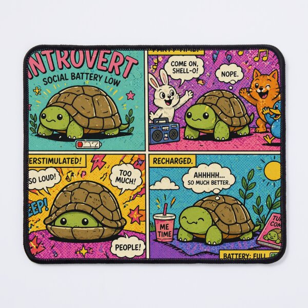 Item preview, Introvert comic style  designed and sold by Heaven1111.