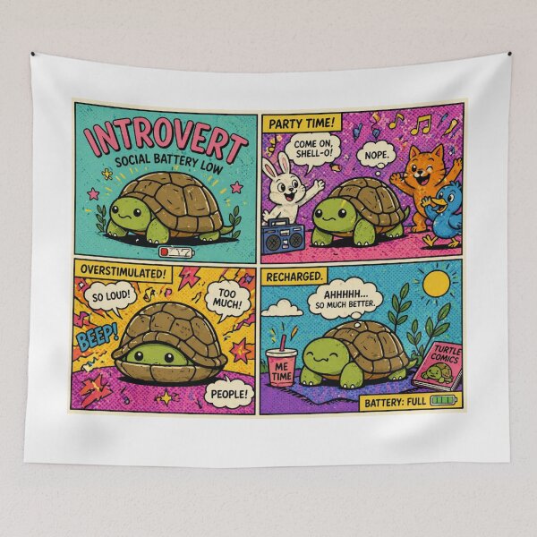 Item preview, Introvert comic style  designed and sold by Heaven1111.