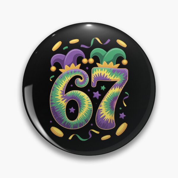 Item preview, Mardi Gras Six Seven 6 7 Matching Couple designed and sold by PunkNation-Arts.