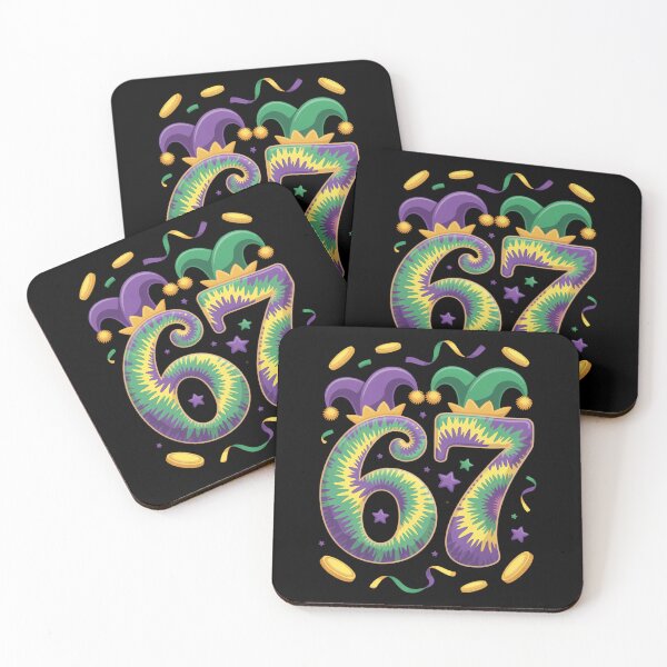 Item preview, Mardi Gras Six Seven 6 7 Matching Couple designed and sold by PunkNation-Arts.
