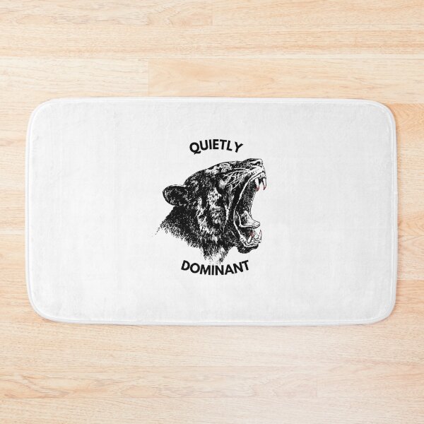 Item preview, Quietly Dominant Roaring Black Panther Sticker designed and sold by Plain Sight Prints-shop2050.
