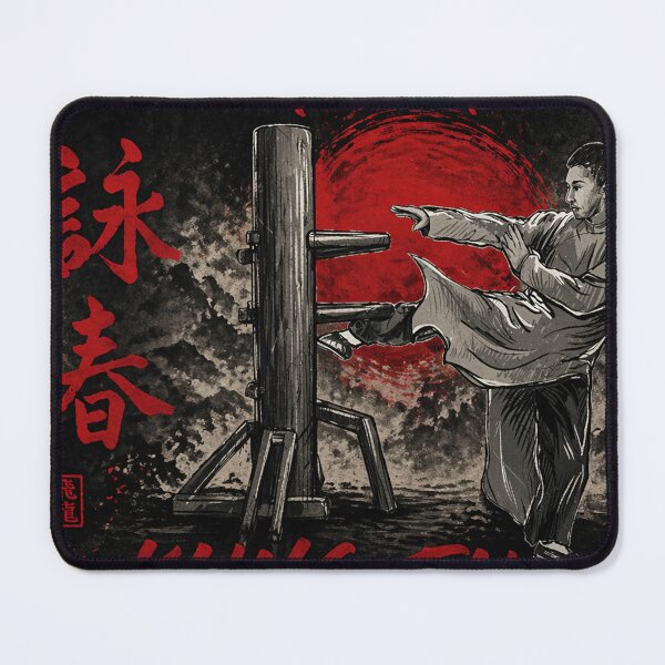 Item preview, Wing Chun Kung Fu – Wooden Dummy Training Discipline designed and sold by Fei Long Design Hub.