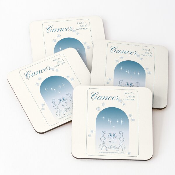 Item preview, Cancer Zodiac Horoscope Poster designed and sold by issie kate.