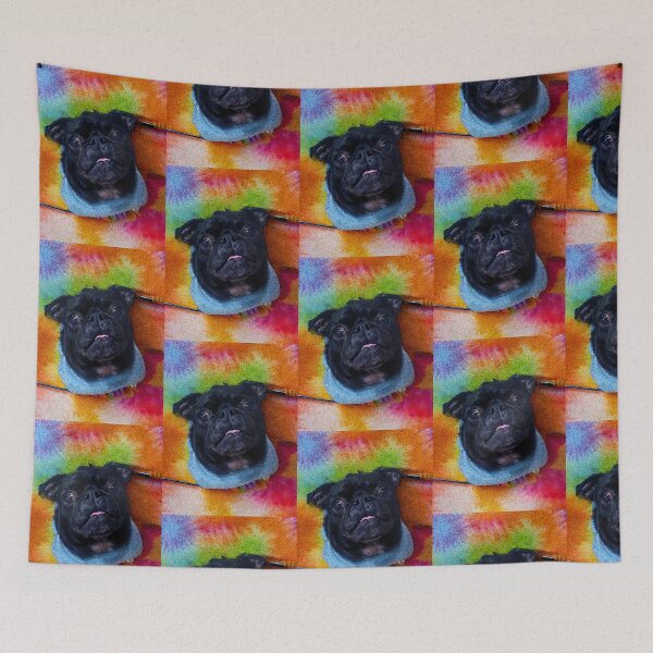 Item preview, Hippie Pug designed and sold by Jabbathepug.