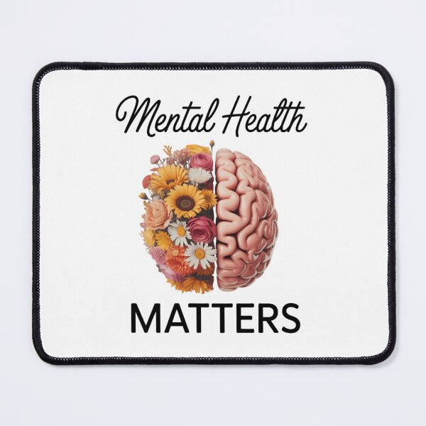 Item preview, Be Kind To Your Mind Mental Health Awareness Flower designed and sold by PunkNation-Arts.
