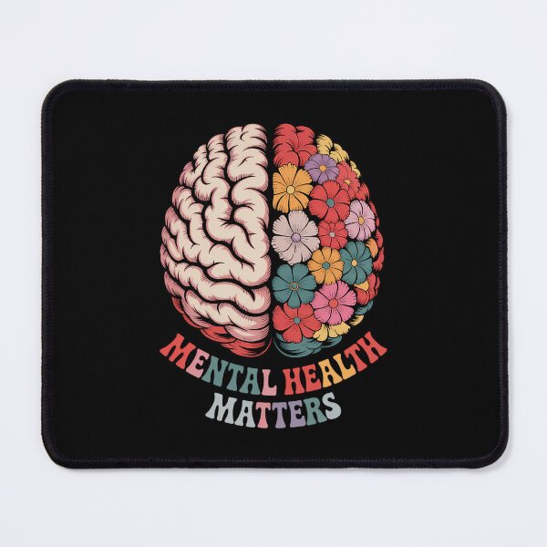 Item preview, Be Kind To Your Mind Mental Health Awareness Flower designed and sold by PunkNation-Arts.