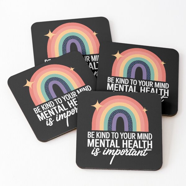 Item preview, Be Kind To Your Mind, Rainbow Mental Health Awareness designed and sold by PunkNation-Arts.