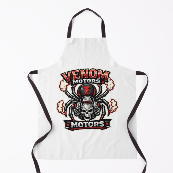 Item preview, Venom Motors Badass Spider Skull - Custom Hot Rod Engine Art designed and sold by SasquatchTrail.