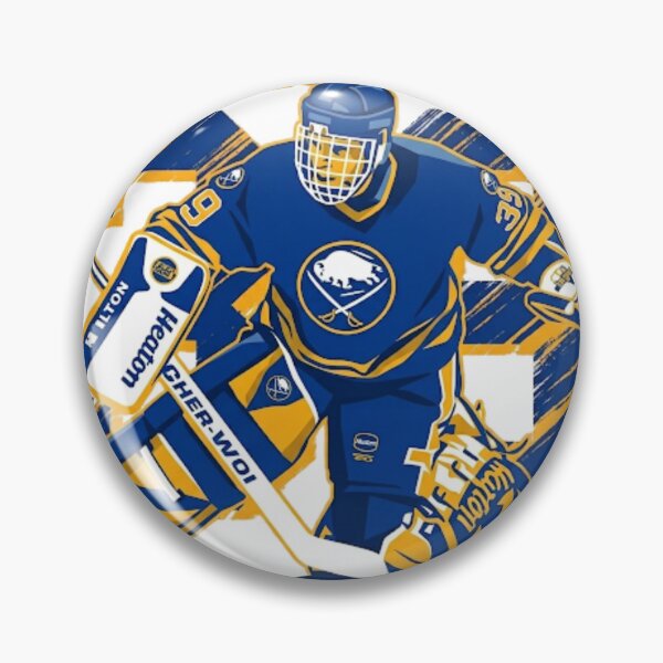 Item preview, Retro Buffalo Goalie Legend Art designed and sold by Thogan0416.