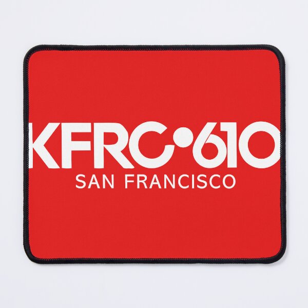 Item preview, KFRC 610 AM RADIO - SAN FRANCISCO SHIRT designed and sold by PIXEL POP DESIGNS - Beyond the Norm!.