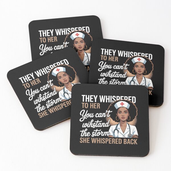 Item preview, Black History Nursing Nurse Proud African American Ladies  designed and sold by PunkNation-Arts.