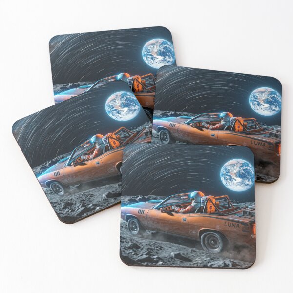 Item preview, Muscle car on the Moon designed and sold by Archive Studio.